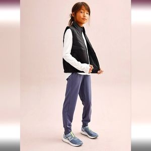 Girl's Tek Gear Soft-Tek high-rise joggers, navy blue L(10/12), NWT